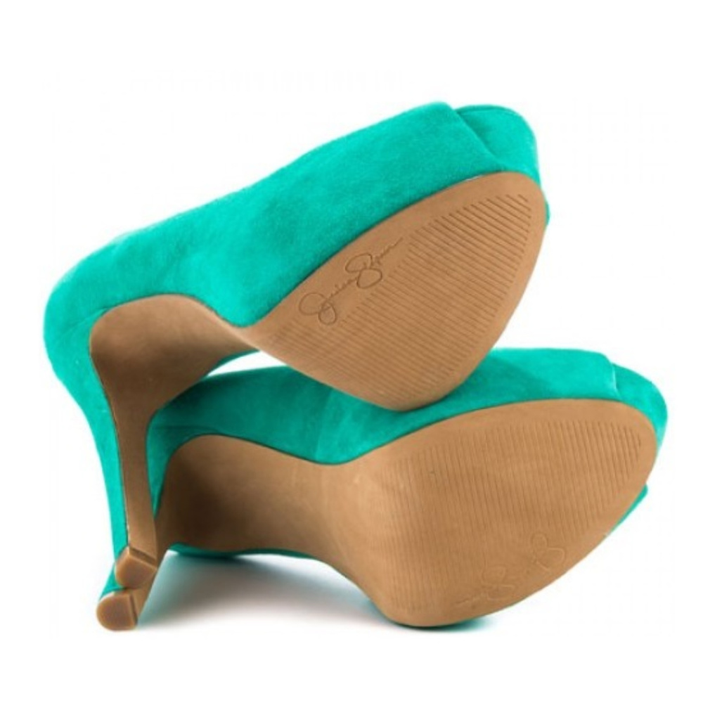 Jessica Simpson Carri peep toe platform heels - Picture 7 of 7